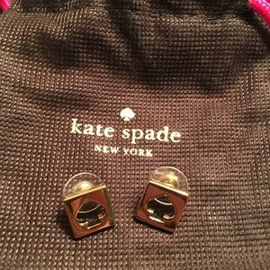 Kate Spade gold earrings